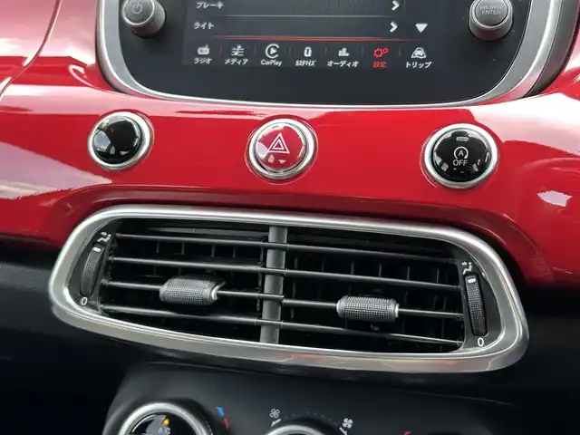 フィアット フィアット ５００Ｘ クロス 茨城県 2021(令3)年 1.9万km 赤 衝突軽減Ｂ　/ＡＣＣ　/ＬＫＡ　/ＢＳＭ　/Ｂカメラ　/パーキングセンサー　/黒革　/シートヒーター　/パワーシート　/ＣａｒＰｌａｙ　/ＢＴ　/ＵＳＢ　/ＬＥＤヘッドライト　/オートライト　/ＥＴＣ　/前後ドラレコ　/禁煙車