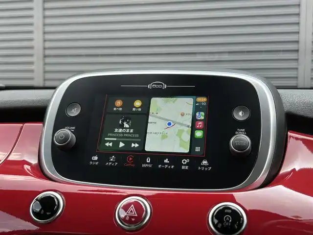フィアット フィアット ５００Ｘ クロス 茨城県 2021(令3)年 1.9万km 赤 衝突軽減Ｂ　/ＡＣＣ　/ＬＫＡ　/ＢＳＭ　/Ｂカメラ　/パーキングセンサー　/黒革　/シートヒーター　/パワーシート　/ＣａｒＰｌａｙ　/ＢＴ　/ＵＳＢ　/ＬＥＤヘッドライト　/オートライト　/ＥＴＣ　/前後ドラレコ　/禁煙車