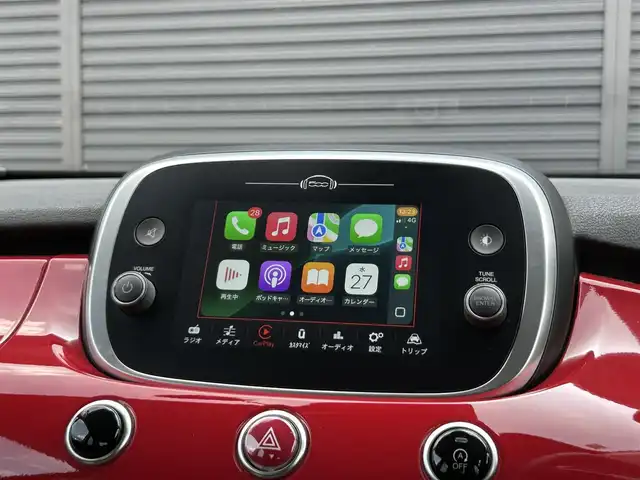 フィアット フィアット ５００Ｘ クロス 茨城県 2021(令3)年 1.9万km 赤 衝突軽減Ｂ　/ＡＣＣ　/ＬＫＡ　/ＢＳＭ　/Ｂカメラ　/パーキングセンサー　/黒革　/シートヒーター　/パワーシート　/ＣａｒＰｌａｙ　/ＢＴ　/ＵＳＢ　/ＬＥＤヘッドライト　/オートライト　/ＥＴＣ　/前後ドラレコ　/禁煙車