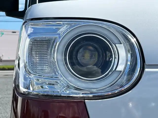 ダイハツ ムーヴ キャンバス ストライプス G ターボ 千葉県 2023(令5)年 2.1万km シャイニングホワイトパール/ファイアークォーツレッドメタリック ナビ　全方位カメラ　両側電動スライドドア　ホッとカップホルダー　ＥＴＣ　レーダークルコン　フルセグ　Ｂｔ　USB シートヒーター　スマートキー ＬＥＤライト　オートライト　コーナーセンサー