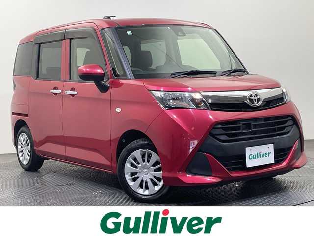 トヨタ タンク X S 愛媛県 2018(平30)年 3.3万km マゼンタベリーマイカM 純正ナビ/フルセグ／Ｂｌｕｅｔｏｏｔｈ／ＣＤ／ＳＤ／ＥＴＣ/片側パワースライドドア/レーンキープアシスト/オートライト/プッシュスタート