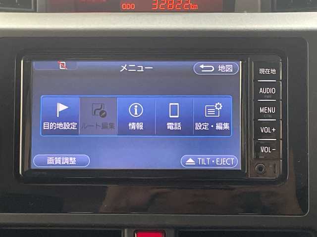 トヨタ タンク X S 愛媛県 2018(平30)年 3.3万km マゼンタベリーマイカM 純正ナビ/フルセグ／Ｂｌｕｅｔｏｏｔｈ／ＣＤ／ＳＤ／ＥＴＣ/片側パワースライドドア/レーンキープアシスト/オートライト/プッシュスタート