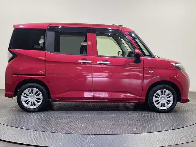トヨタ タンク X S 愛媛県 2018(平30)年 3.3万km マゼンタベリーマイカM 純正ナビ/フルセグ／Ｂｌｕｅｔｏｏｔｈ／ＣＤ／ＳＤ／ＥＴＣ/片側パワースライドドア/レーンキープアシスト/オートライト/プッシュスタート