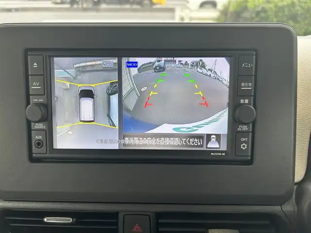 日産 デイズ X 埼玉県 2022(令4)年 0.7万km アトランティックブルー ワンオーナー/純正ナビゲーション（フルセグTV/BT/AM/FM）/アラウンドビューモニター/バックカメラ/ドライブレコーダー前方のみ/純正14インチアルミホイール/純正フロアマット/純正ドアバイザー/AAC/スマートキー/プッシュスタート/電動格納ミラー/ナビ/車両取扱説明書/保証書