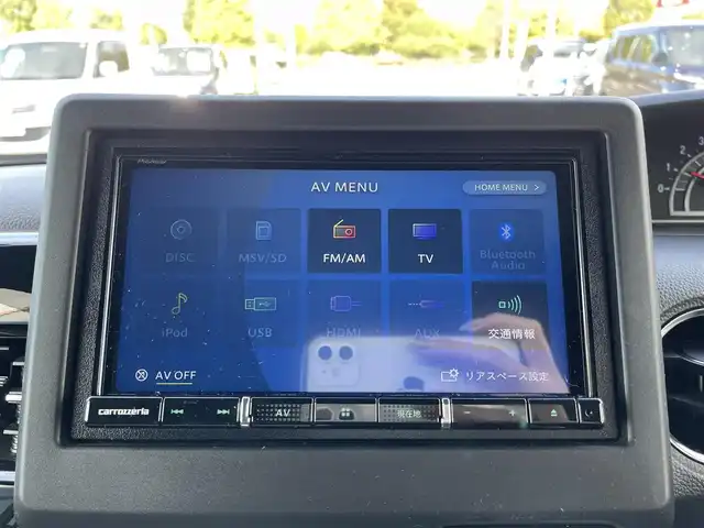 ホンダ Ｎ ＢＯＸ カスタム L ターボ 栃木県 2023(令5)年 1.3万km プラチナホワイトパール ワンオーナー/社外メモリナビ/　（CD・DVD・Bluetooth・USB）/フルセグTV/両側パワースライドドア/ホンダセンシング/アダプティブクルーズコントロール/前後コーナーセンサー/ハーフレザーシート/前席シートヒーター/LEDヘッドライト/LEDフォグライト/スマートキー×2/ETC/保証書/取扱説明書