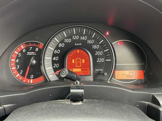 日産 マーチ ニスモS 茨城県 2019(令1)年 5万km ブリリアントホワイトパール 社外ナビ（Pansonic:CN-RX06WD）/・フルセグTV/・Bluetooth/5速MT/純正フロアマット/純正アルミホイール/Wエアバッグ/スマートキー/レーンキープアシスト