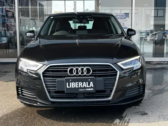 アウディ Ａ３ スポーツバック 1．4 TFSI 富山県 2018(平30)年 5.7万km 黒 純正ナビ/フルセグTV/CD/Bluetooth接続/バックカメラ/電動パーキングブレーキ/LEDヘッドライト/衝突軽減ブレーキ/ドライブレコーダー/純正フロアマット/純正16インチAW/カーテンエアバック/オートライト/プッシュスタート/コーナーセンサー