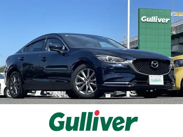 マツダ マツダ６セダン 20S 愛知県 2019(令1)年 6.3万km ディープクリスタルブルーマイカ 純正8型ナビ/バックモニター/ETC/クルーズコントロール/衝突被害軽減ブレーキ/車線逸脱防止支援システム/ブラインドスポットモニター/ドライバーアテンションアラート/リアパーキングセンサー/ハイビームコントロール/標識認識システム/LEDヘッドランプ/革巻きステアリング/パドルシフト/純正17インチアルミホイール/スマートキー/キーレスエントリーシステム/禁煙車