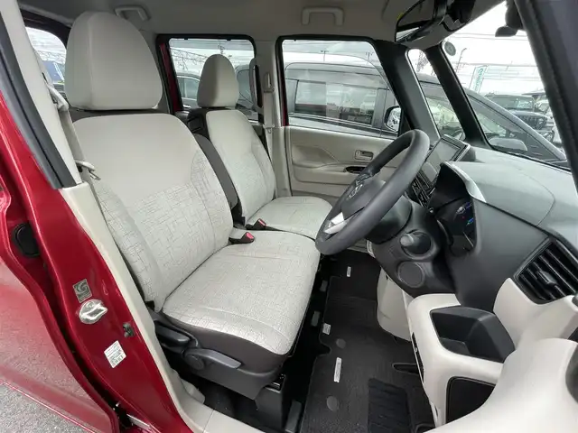 日産 ルークス X 滋賀県 2020(令2)年 3.8万km スパークリングレッドM 9インチ純正ナビ/（フルセグTV/Bluetooth/AUX/CD/DVD）/全方位カメラ/片側パワースライドドア/前後コーナーセンサー/ETC2.0/アイドリングストップ/衝突被害軽減ブレーキ/純正フロアマット/スマートキー/プッシュスタート/オートライト