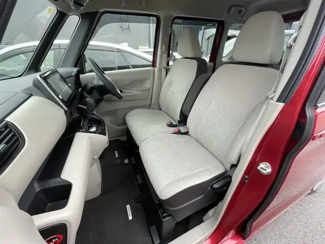 日産 ルークス X 滋賀県 2020(令2)年 3.8万km スパークリングレッドM 9インチ純正ナビ/（フルセグTV/Bluetooth/AUX/CD/DVD）/全方位カメラ/片側パワースライドドア/前後コーナーセンサー/ETC2.0/アイドリングストップ/衝突被害軽減ブレーキ/純正フロアマット/スマートキー/プッシュスタート/オートライト