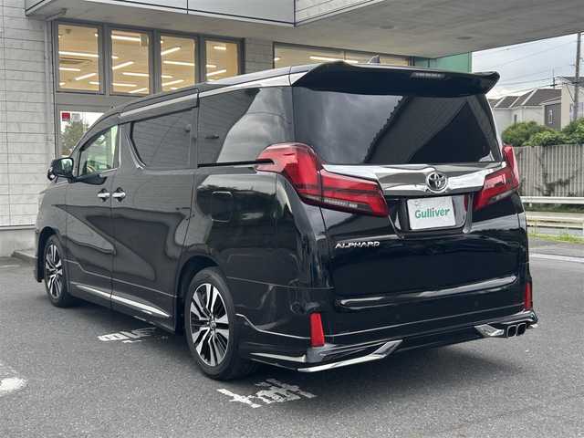 トヨタ アルファード S Cパッケージ 埼玉県 2021(令3)年 4.9万km ブラック ワンオーナー/HDDナビ/(AM/FM/BT)/フルセグTV/フリップダウンモニター/Toyota Safety Sense/・プリクラッシュセーフティ/・レーントレーシングアシスト/・アダプティブハイビームシステム/・オートマチックハイビーム/・ロードサインアシスト/・レーダークルーズコントロール（全車速追従機能付き）/・先行車発信告知機能/デジタルインナーミラー　/サンルーフ/モデリスタエアロ/アイドリングストップ/コーナーセンサー前後/ダブルエアコン/スマートキー×２/プッシュスタート/ステアリングスイッチ/100V充電/ステアリングリモコン/オットマン/本革シート/前席パワーシート/前席シートメモリー/前席エアシート/両側パワースライドドア/パワーバックドア/純正ドアバイザー/純正アルミホイール１８インチ/車両/ナビ 取扱説明書/保証書
