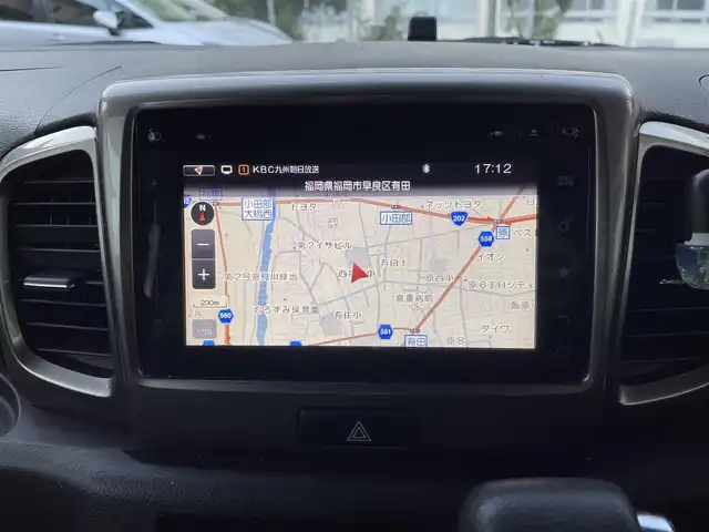 スズキ スペーシア カスタム Z ターボ 福岡県 2017(平29)年 2.8万km スチールシルバーM 純正ナビ/（AM/FM/CD/DVD/USB/AUX/Bluetooth/フルセグTV）/クルーズコントロール/ハンズフリー/アイドリングストップ/レーンキープ/衝突軽減ブレーキ/ETC/ドライブレコーダー前（SD有り）/パドルシフト/オートライト/電格ミラー/純正フロアマット/純正アルミホイール/保証書/取扱説明書/スペアキー×１/プッシュスタート