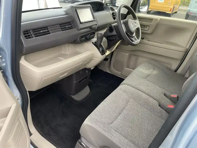 ホンダ Ｎ ＢＯＸ G 福岡県 2019(平31)年 6.4万km モーニングミストブルーM ストラーダナビ/（AM/FM/CD/BT/ワンセグ）/ワンオーナー/ETC/前方ドライブレコーダー/フロアマット/両側スライドドア/横滑り防止装置/プッシュスタート/スマートキー/ドアバイザー/電動格納ミラー/アイドリングストップ/Wエアバッグ/保証書・取扱説明書