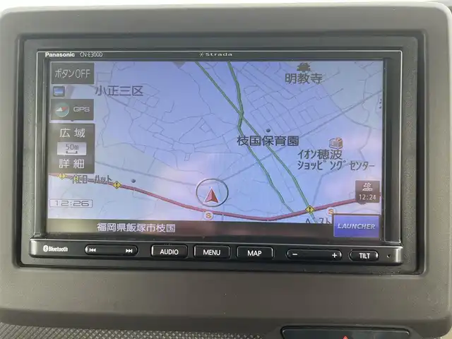 ホンダ Ｎ ＢＯＸ G 福岡県 2019(平31)年 6.4万km モーニングミストブルーM ストラーダナビ/（AM/FM/CD/BT/ワンセグ）/ワンオーナー/ETC/前方ドライブレコーダー/フロアマット/両側スライドドア/横滑り防止装置/プッシュスタート/スマートキー/ドアバイザー/電動格納ミラー/アイドリングストップ/Wエアバッグ/保証書・取扱説明書