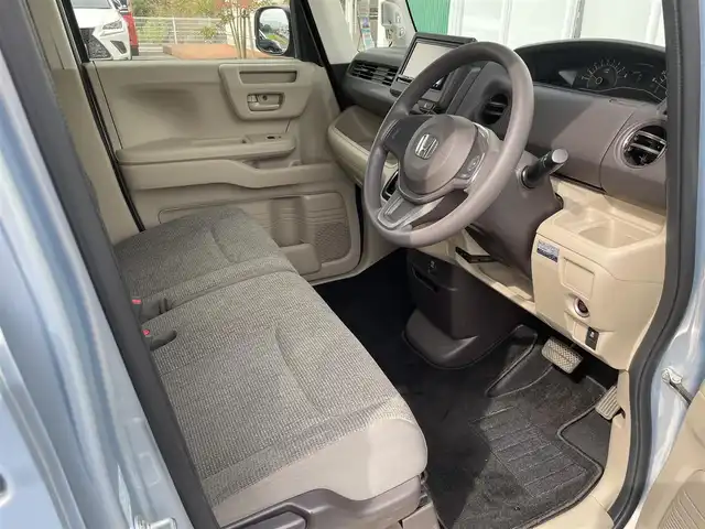 ホンダ Ｎ ＢＯＸ G 福岡県 2019(平31)年 6.4万km モーニングミストブルーM ストラーダナビ/（AM/FM/CD/BT/ワンセグ）/ワンオーナー/ETC/前方ドライブレコーダー/フロアマット/両側スライドドア/横滑り防止装置/プッシュスタート/スマートキー/ドアバイザー/電動格納ミラー/アイドリングストップ/Wエアバッグ/保証書・取扱説明書