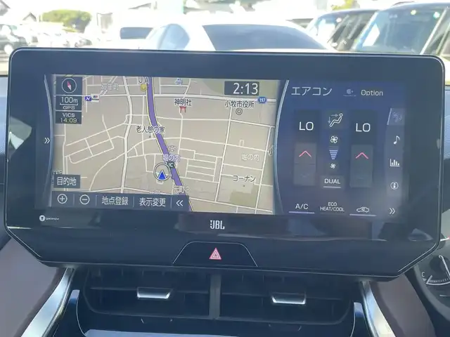 トヨタ ハリアー Z 愛知県 2020(令2)年 2.1万km プレシャスブラックパール 調光パノラマルーフ/純正12.3型ナビ/フルセグTV/ハンズフリーパワーバックドア/バックモニター/ビルトインETC2.0/レーダークルーズコントロール/クリアランスソナー/衝突被害軽減ブレーキ/車線逸脱防止支援システム/アダプティブハイビームシステム/標識認識システム/ブラインドスポットモニター/パーキングサポートブレーキ/デジタルインナーミラー/LEDヘッドランプ/革巻きステアリング/ステアリングスイッチ/ハーフレザーシート/運転席パワーシート/JBLプレミアムサウンドシステム/モデリスタエアロ/社外18インチアルミホイール/ローダウン/スマートエントリー/スタートシステム/禁煙車