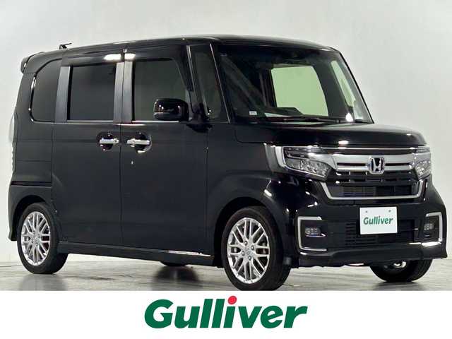 ホンダ Ｎ ＢＯＸ カスタム L ターボ 佐賀県 2021(令3)年 4.6万km クリスタルブラックパール 純正8インチナビ/フルセグ/Bluetooth/CD/DVD/バックカメラ/ETC/ナビ連動ドライブレコーダー/両側パワースライドドア/ホンダセンシング/レーダークルーズコントロール/ステアリングリモコン/運転席・助手席シートヒーター/後席サンシェード/純正フロアマット/純正15インチアルミホイール