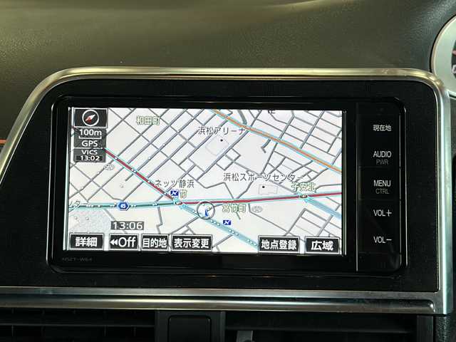 トヨタ シエンタ G 静岡県 2015(平27)年 9.7万km ホワイトパールクリスタルシャイン 純正SDナビ/・CD/・DVD/・フルセグＴＶ/・Bluetooth/・AM/・FM/主要装備/・両側パワスラ/・衝突軽減/・レーンキープ/・バックカメラ/・ETC/・シートヒーターD/N席/・LEDヘッドライト/・オートライト/・オートハイビーム/・フォグランプ/・純正フロアマット/・社外アルミホイール/・スマートキー/・プッシュスタート/・スペアキー1本