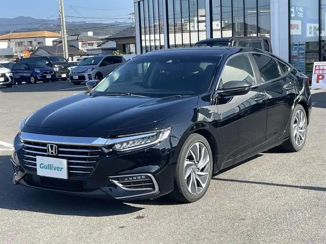 ホンダ インサイト EX 長崎県 2018(平30)年 5.2万km クリスタルブラックパール 純正SDナビ/CD/DVD/BT/USB/フルセグTV/ハーフレザーシート/前席パワーシート/前席シートヒーター/衝突被害軽減システム/レーダークルーズコントロール/パドルシフト/ステアリングスイッチ/LEDヘッドライト/オートライト/ビルトインETC2.0