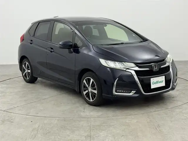 ホンダ フィット 13G･モデューロスタイル ホンダセンシング 福島県 2019(平31)年 3.8万km ミッドナイトブルービームM 純正SDナビ/フルセグTV/Bluetooth/バックカメラ/ホンダセンシング/レーダークルーズコントロール/車線逸脱防止装置/衝突軽減防止装置/ステアリングリモコン/ビルトインETC/フォグランプ/モデューロAW