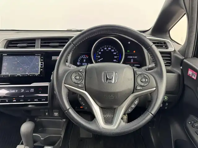 ホンダ フィット 13G･モデューロスタイル ホンダセンシング 福島県 2019(平31)年 3.8万km ミッドナイトブルービームM 純正SDナビ/フルセグTV/Bluetooth/バックカメラ/ホンダセンシング/レーダークルーズコントロール/車線逸脱防止装置/衝突軽減防止装置/ステアリングリモコン/ビルトインETC/フォグランプ/モデューロAW