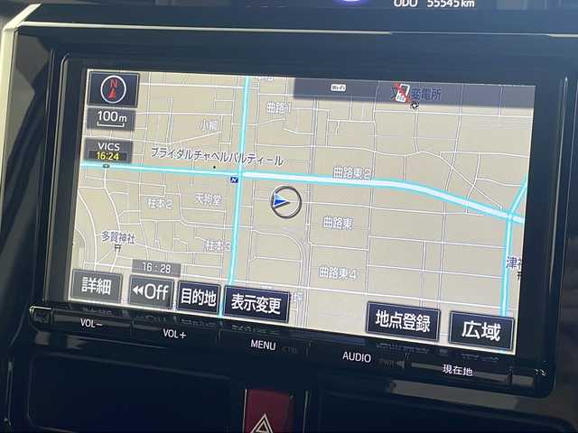 トヨタ タンク カスタムG－T 岐阜県 2017(平29)年 5.6万km パールホワイトⅢ 純正9インチナビ/フリップダウンモニター/フルセグTV/CD　DVD/Bluetooth/両側パワースライドドア/シートヒーター/シートバックテーブル/バックカメラ/クルーズコントロール/アイドリングストップ/衝突軽減ブレーキ/横滑り防止/オートライト/LEDヘッドライト/純正ドアバイザー/純正フロアマット/プッシュスタート/スマートキー