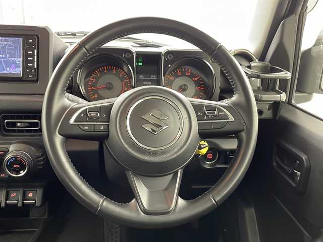 スズキ ジムニー XC 熊本県 2020(令2)年 3万km ブルーイッシュブラックパール3 純正ナビ（CN-RE07WD）/フルセグTV/Bluetooth/バックカメラ/衝突軽減ブレーキ/レーンキープアシスト/クルーズコントロール/ヘッドライトウォッシャー/ダウンヒルアシストコントロール/D/N席シートヒーター/ステアリングリモコン/スマートキー/プッシュスタート/ETC