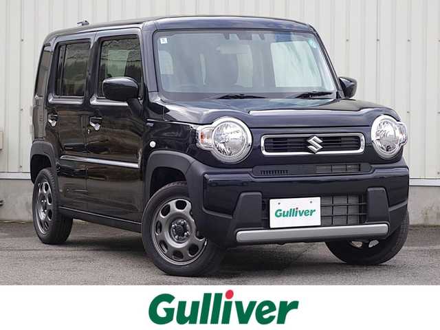 スズキ ハスラー HYBRID G 山形県 2024(令6)年 0.1万km未満 ブルーイッシュブラックパール3 デュアルカメラブレーキサポート/レーダークルーズコントロール/オートヘッドライト/シートヒーター/アイドリングストップ/コーナーセンサー/ステアリングスイッチ/電動格納ミラー/ミラーヒーター/AAC/スマートキー×2