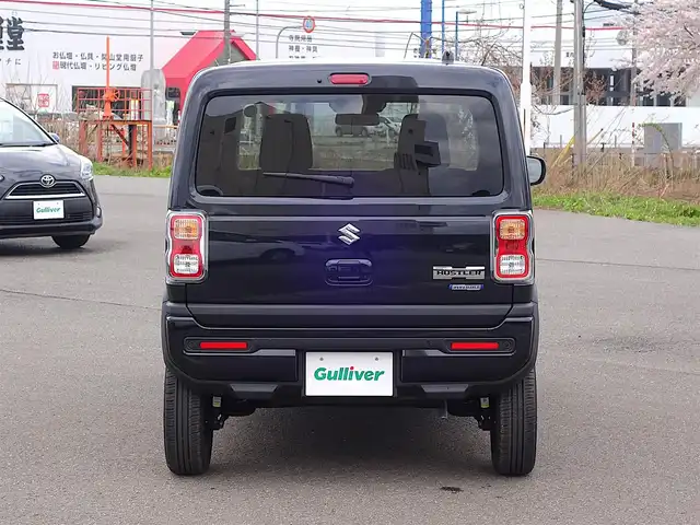 スズキ ハスラー HYBRID G 山形県 2024(令6)年 0.1万km未満 ブルーイッシュブラックパール3 デュアルカメラブレーキサポート/レーダークルーズコントロール/オートヘッドライト/シートヒーター/アイドリングストップ/コーナーセンサー/ステアリングスイッチ/電動格納ミラー/ミラーヒーター/AAC/スマートキー×2