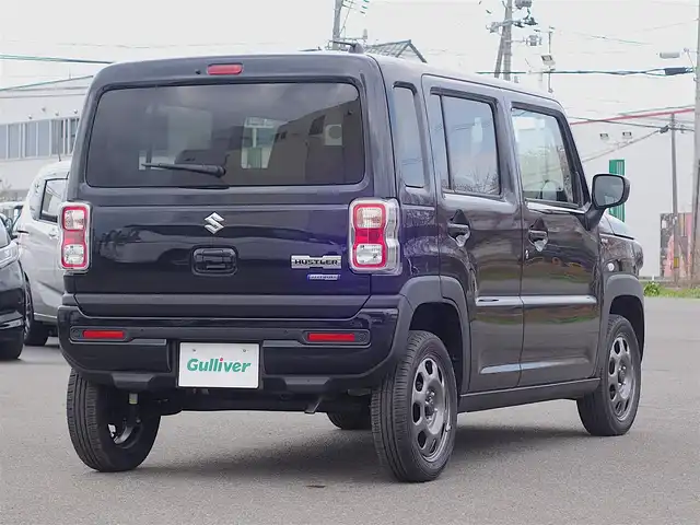 スズキ ハスラー HYBRID G 山形県 2024(令6)年 0.1万km未満 ブルーイッシュブラックパール3 デュアルカメラブレーキサポート/レーダークルーズコントロール/オートヘッドライト/シートヒーター/アイドリングストップ/コーナーセンサー/ステアリングスイッチ/電動格納ミラー/ミラーヒーター/AAC/スマートキー×2