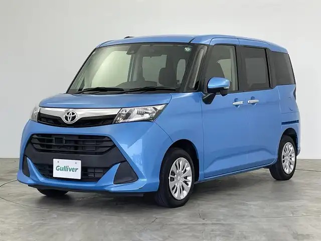 トヨタ タンク G S 群馬県 2018(平30)年 2.7万km ファインブルーマイカメタリック 社外７インチナビ　バックカメラ　両側パワースライドドア　クルーズコントロール　オートライト　シートヒーター　横滑り防止装置　ステアリングリモコン　スマートキー　ＥＴＣ　ドライブレコーダー　禁煙車