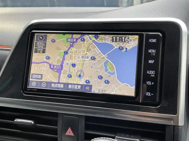 トヨタ シエンタ ハイブリッド G クエロ 滋賀県 2019(平31)年 5.2万km ブラックマイカ/ラディアントグリーンメタリック 2トーン 禁煙車/純正ナビ/CD/DVD/SD/USB/フルセグTV/ETC/クリアランスソナー/全方位カメラ/両側パワースライドドア/プッシュスタート/スマートキー/LEDヘッドライト/オートライト/ハーフレザーシート/トヨタセーフティセンス/純正アルミホイール