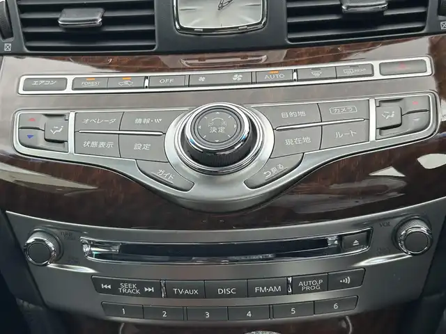日産 フーガ 370GT 愛知県 2015(平27)年 3.8万km ダークメタルグレー 純正HDDナビ/フルセグテレビ/バックカメラ/アラウンドビュー/ウィンカーミラー/クルーズコントロール/ドアバイザー/プッシュスタート/黒革シート/BSM/レザーステアリング