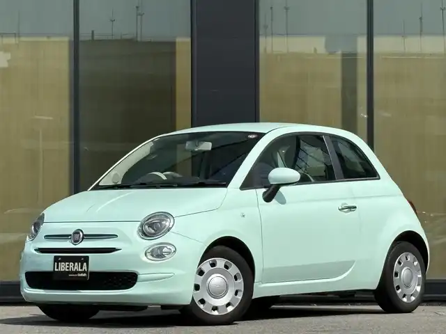 フィアット ５００ 1．2 ポップ 石川県 2016(平28)年 4.7万km LATTE MENTA ディスプレイオーディオ/AUX/Bluetooth/純正14ホイール