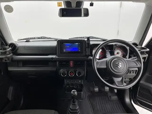スズキ ジムニー XL 茨城県 2023(令5)年 2万km ブルーイッシュブラックパール3 ワンオーナー/スペアキー/プッシュスタート/アイドリングストップ/ETC/フロアマット純正/レーンキープアシスト/オートライト/ダウンヒルアシストコントロール/横滑り防止装置/エアバックダブル＋サイド/衝突被害軽減システム