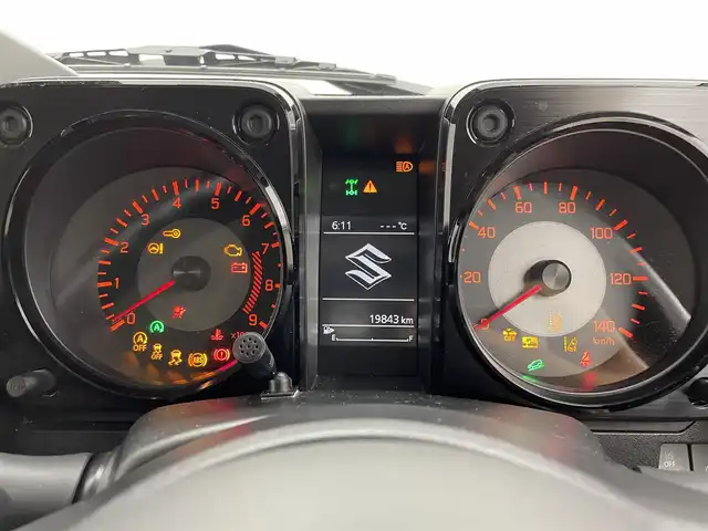 スズキ ジムニー XL 茨城県 2023(令5)年 2万km ブルーイッシュブラックパール3 ワンオーナー/スペアキー/プッシュスタート/アイドリングストップ/ETC/フロアマット純正/レーンキープアシスト/オートライト/ダウンヒルアシストコントロール/横滑り防止装置/エアバックダブル＋サイド/衝突被害軽減システム