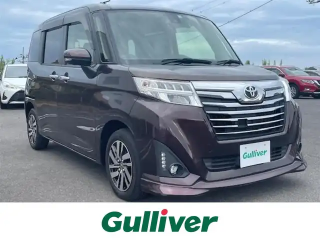 トヨタ ルーミー カスタムG S 茨城県 2016(平28)年 7.3万km プラムブラウンパールクリスタルシャイン 純正ナビ /-BT/AM/FM/CD/TV/バックカメラ /クルーズコントロール /ドライブレコーダー前後 /ウォークスルー /コーナーセンサー /オートマチックハイビーム /LEDヘッドライト /両側パワースライドドア /衝突軽減システム/純正アルミホイール/純正フロアマット/アイドリングストップ