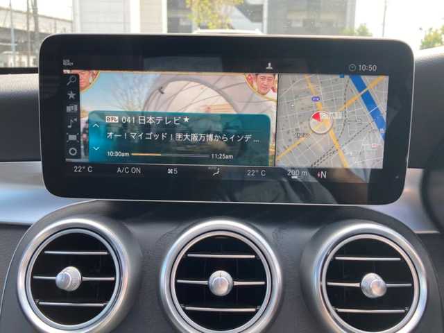 メルセデス・ベンツ Ｃ２００ アバンギャルド AMGライン 東京都 2018(平30)年 2.5万km 白Ⅱ ワンオーナー/純正ナビ/フルセグテレビ/Bluetooth/バックカメラ/クルーズコントロール/サンルーフ/レザーシート/D/Nパワーシート/D/Nシートヒーター/プッシュスタート/ETC/LEDヘッドライト/前後コーナーセンサー/前方ドラレコ/パドルシフト/D/Nシートメモリー/BSM