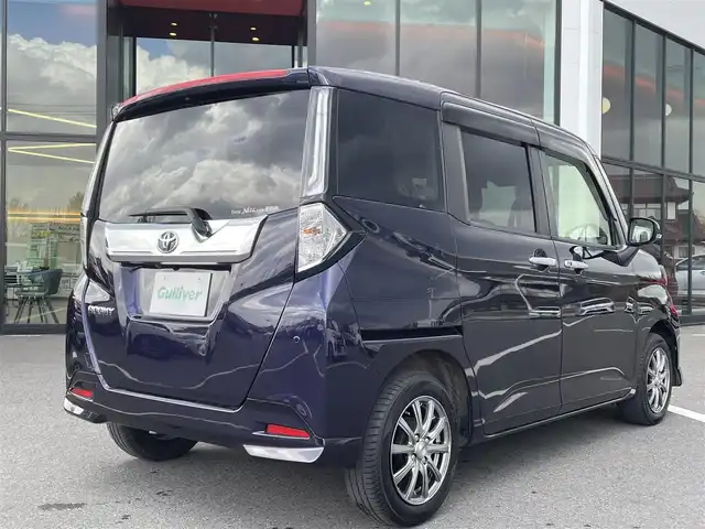 トヨタ ルーミー カスタムG 栃木県 2022(令4)年 4.6万km クールバイオレットクリスタルシャイン スマートアシスト/純正ナビ/フルセグTV/DVD/Bluetooth/MSV/バックカメラ/ビルトインETC/前後ドライブレコーダー/両側パワースライドドア/レーダークルーズコントロール/ステアリングリモコン/スマートキー×2/LEDヘッドライト/フォグランプ/電動パーキングブレーキ