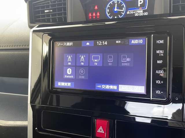 トヨタ ルーミー カスタムG 栃木県 2022(令4)年 4.6万km クールバイオレットクリスタルシャイン 純正SDナビ/フルセグTV/DVD/Bluetooth/MSV/スマートアシスト/・衝突軽減ブレーキ/・コーナーセンサー/・レーダークルーズコントロール/・先行車発進お知らせ/・車線逸脱警報/両側電動スライドドア/バックカメラ/ビルトインETC/前後ドライブレコーダー/ステアリングリモコン/スマートキー×2/LEDヘッドライト/フォグランプ/電動パーキングブレーキ