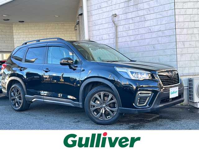 スバル フォレスター X－エディション 神奈川県 2020(令2)年 3.2万km クリスタルブラックシリカ ワンオーナー/純正ナビ(CD/DVD/SD/AUX/USB/BT/フルセグTV)/バック/フロント/サイドカメラ/衝突被害軽減ブレーキ/レーンキープアシスト/ブラインドスポットモニター/オートハイビーム/アイドリングストップ/レーダークルーズコントロール/パドルシフト/ハーフレザーシート/D/N席パワーシート(D席メモリー機能)/D/N席シートヒーター/ステアリングヒーター/パワーバックドア/ETC/前方ドライブレコーダー/ルーフレール/純正フロアマット/純正ドアバイザー/ISOFIX/スペアキー×1/保証書/取扱説明書