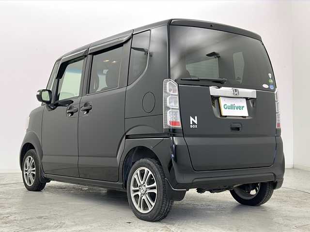 ホンダ Ｎ ＢＯＸ G Lパッケージ 宮城県 2013(平25)年 6万km クリスタルブラックパール 禁煙車/社外ナビ/・CD.DVD.SD.BT/フルセグTV/バックカメラ/片側パワースライドドア/ETC/横滑り防止装置/ECONスイッチ/ステアリングスイッチ/プッシュスタート/スマートキー2個/純正14インチアルミホイール/純正フロアマット