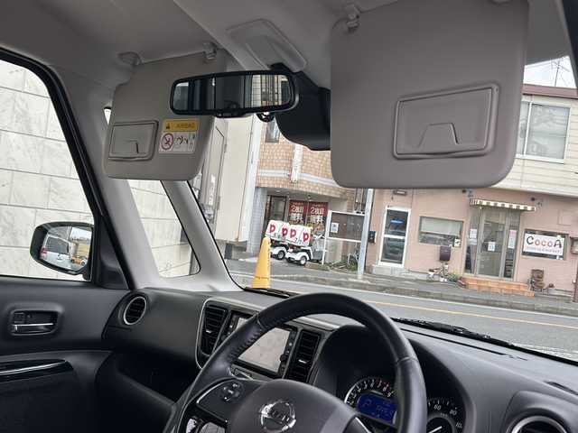 日産 デイズ ルークス HWS X Vセレクション 神奈川県 2018(平30)年 2.2万km ホワイトパール 純正メモリナビ(CD/SD/AUX/BT/フルセグTV)/全方位カメラ/両側パワースライドドア/衝突被害軽減ブレーキ/横滑り防止装置/オートハイビーム/アイドリングストップ/ハーフレザーシート/ETC/オートライト/フォグランプ/純正フロアマット/純正15インチアルミホイール/ISOFIX/スペアキー×1/保証書/取扱説明書