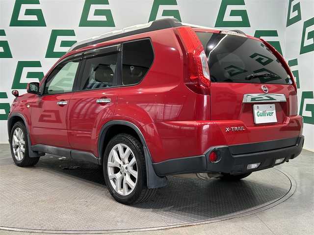 日産 エクストレイル 20Xt 鹿児島県 2011(平23)年 10.3万km バーニングレッド 禁煙車/純正ナビ/(Bluetooth/CD/ワンセグTV/ipod)/ハイパールーフレール/ミラー型レーダー探知機/ALLMODE 4×4i/フェンダーミラー/電動格納ミラー/ドアバイザー/ETC