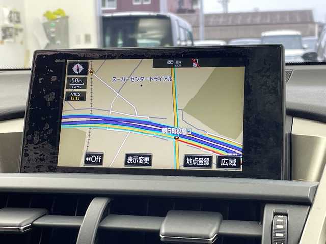 レクサス ＮＸ 300h Iパッケージ 三重県 2015(平27)年 7.8万km ブラック /禁煙車//純正ナビ/　AM/FM/CD/DVD/BT/フルセグ/AUX/USB//前席シートヒーター//ヘッドアップディスプレイ//パドルシフト//レーダークルーズコントロール//パワーバックドア//LEDオートライト//オートマチックハイビーム//ブラインドスポットモニター//ステアリングヒーター//電動パーキング//革巻ステアリング//メモリ付きパワーシート//ビルトインETC//茶皮シート