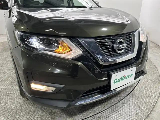 日産 エクストレイル ハイブリッド 20Xi 大阪府 2018(平30)年 3.1万km チタニウムカーキ ProPILOT 黒革シート 純正ナビ(フルセグ/DVD再生/Bluetooth) 360カメラ ETC 衝突軽減 BSM クリアランスソナー レーンアシスト 電動リアゲート デジタルインナーミラー