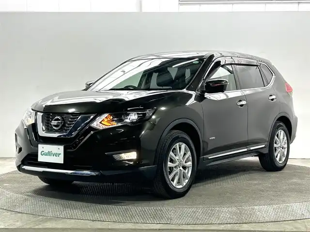 日産 エクストレイル ハイブリッド 20Xi 大阪府 2018(平30)年 3.1万km チタニウムカーキ ProPILOT 黒革シート 純正ナビ(フルセグ/DVD再生/Bluetooth) 360カメラ ETC 衝突軽減 BSM クリアランスソナー レーンアシスト 電動リアゲート デジタルインナーミラー