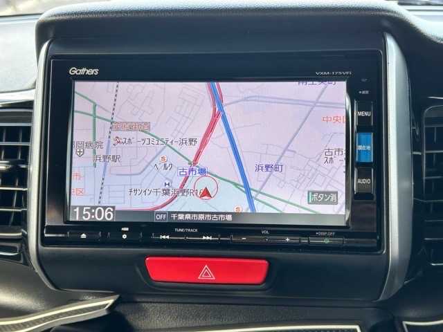 ホンダ Ｎ ＢＯＸ カスタム ターボ SSパッケージ 千葉県 2014(平26)年 5.6万km スマートブラック 純正ナビ/CD/DVD/Bluetooth/フルセグTV/バックカメラ/ETC/ドライブレコーダー/両側パワースライドドア/クルーズコントロール/スペアキー/純正アルミホイール/純正フロアマット