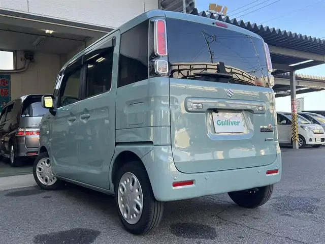 スズキ スペーシア HYBRID G 鹿児島県 2022(令4)年 3.2万km オフブルーM ワンオーナー/純正メモリナビ「KENWOOD」/　・dvd・sd・Bluetooth・ワンセグ/社外前後ドラレコ「ユピテル SN-TW72」/バックカメラ/セーフティサポート/　・デュアルブレーキサポート/　・車線逸脱警報/　・ハイビームアシスト/　・リアパーキングセンサー/　・誤発進抑制機能（前方・後方）/オートライト/電動格納ドアミラー/フロアマット/ドアバイザー/取扱説明書、新車保証書/スペアスマートキーX1本