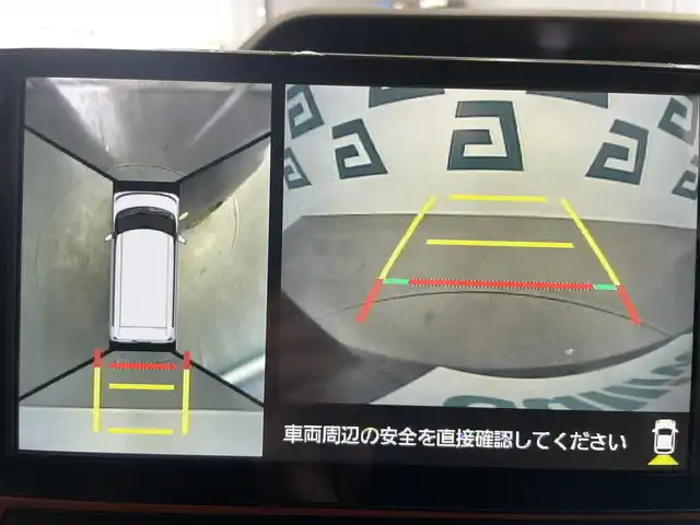 ダイハツ タント ファンクロス 鹿児島県 2023(令5)年 2.7万km レーザーブルークリスタルシャイン 純正ディスプレイオーディオ/　・Bluetooth/　・AppleCarPlay/　・AndroidAuto/　・ワンセグTV/　・USB/スマートアシスト/　・車線逸脱警報/　・ふらつき警報/　・先行車発進お知らせ機能/　・衝突警報機能/パーキングセンサー/アラウンドビューカメラ/両側パワースライドドア/シートヒーター/純正フロアマット/純正アルミホイール/LEDヘッドライト/オートマチックハイビーム/フロントフォグランプ
